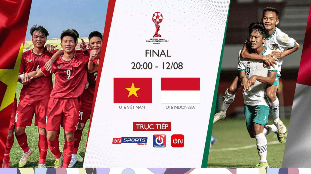 U16 Việt Nam vs U16 Indonesia