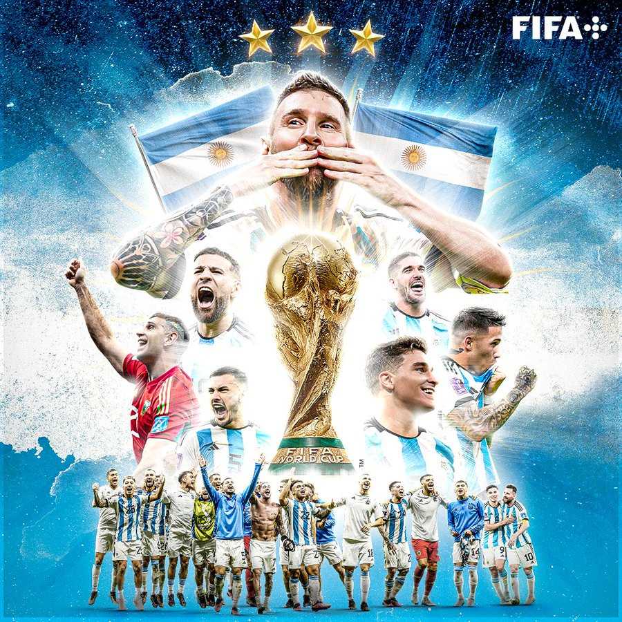 Argentina lên ngôi vô địch World Cup