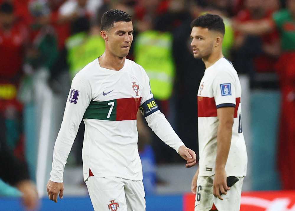 Bồ Đào Nha rời World Cup 2022: Giọt nước mắt Ronaldo