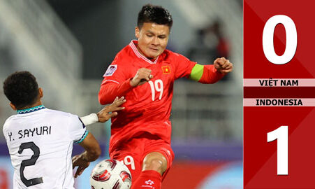 Tuyển Việt Nam thua 0-1 Indonesia tại vòng loại thứ 2 World Cup 2026